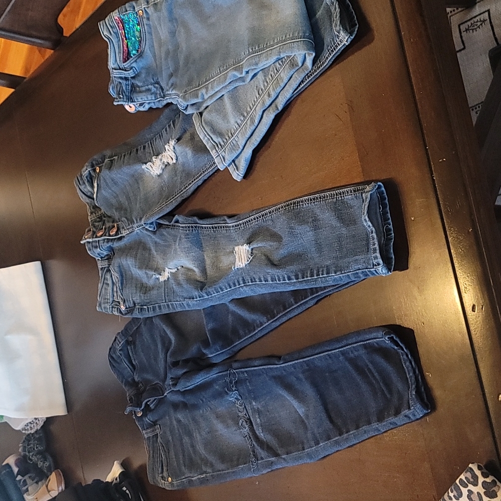 Girls Youth Skinny Jeans Size 8